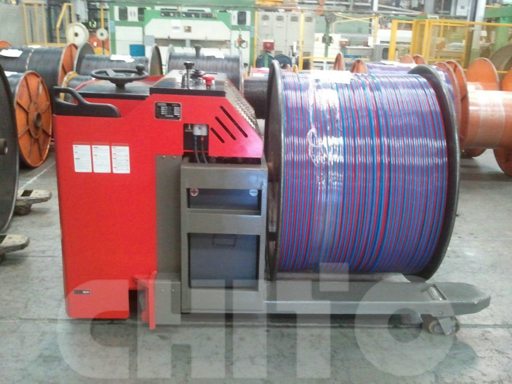 广州某大型电缆制造企业采购我司5吨电动搬运车